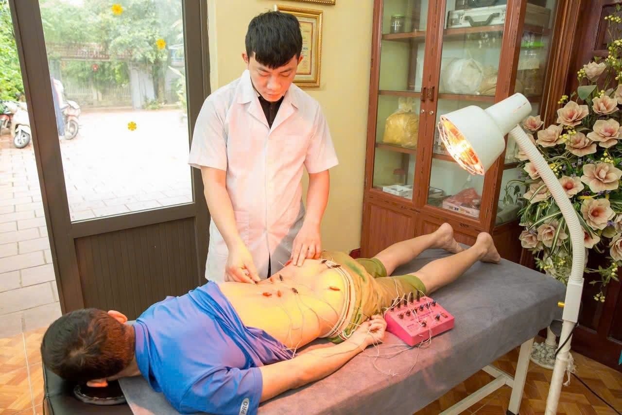 Ca trị liệu thực tế tại phòng khám Trung Kiên